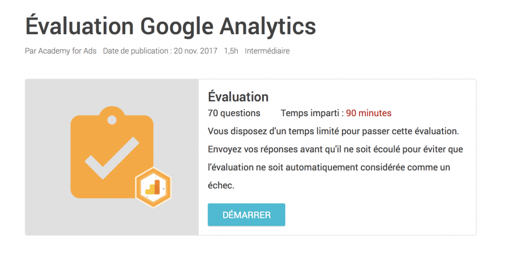 evalution google analytics