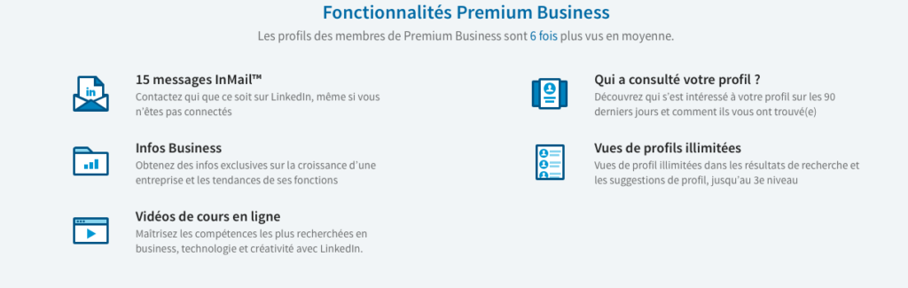 LinkedIn Premium Business