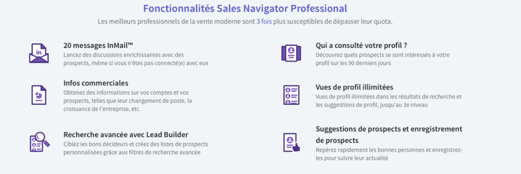LinkedIn Sales Navigator Professional