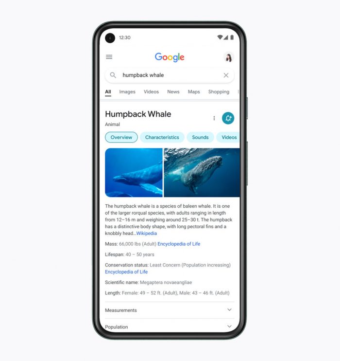 redesign google mobile